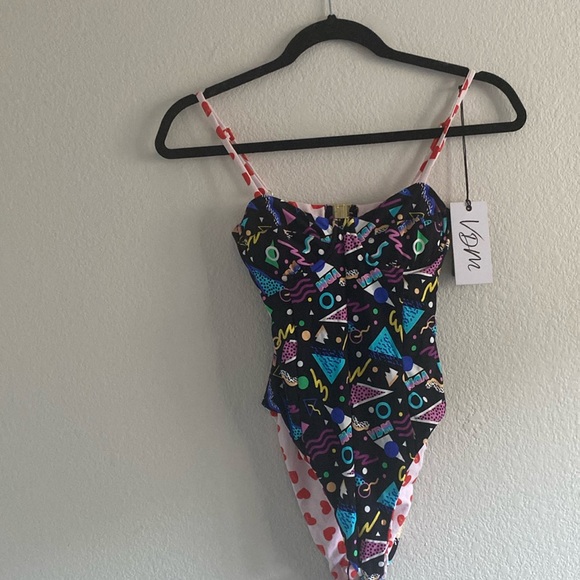 VDM Swim Vdm The Label Retro Heart One Piece Swim Suite Poshmark